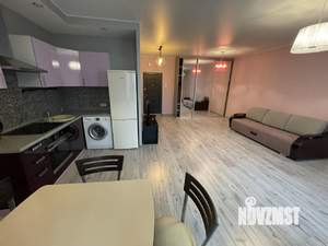 Студия квартира, на длительный срок, 41м2, 17/25 этаж