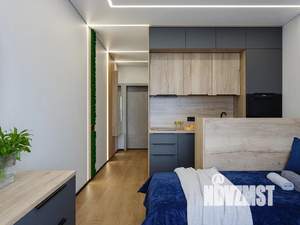 Студия квартира, посуточно, 24м2, 7/26 этаж