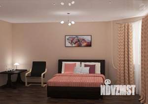 1-к квартира, посуточно, 45м2, 16/17 этаж