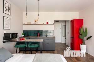 1-к квартира, посуточно, 27м2, 1/1 этаж