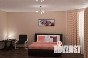 1-к квартира, посуточно, 45м2, 16/24 этаж