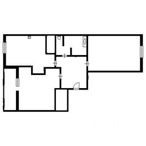 2-к квартира, на длительный срок, 56м2, 17/25 этаж
