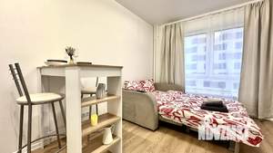 Студия квартира, посуточно, 25м2, 6/22 этаж