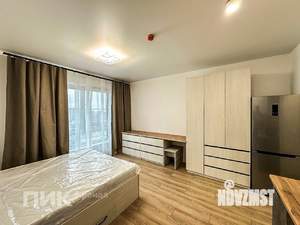 Студия квартира, на длительный срок, 24м2, 16/25 этаж