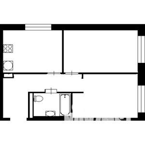 2-к квартира, на длительный срок, 50м2, 25/25 этаж