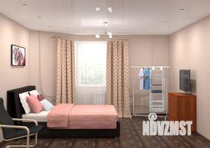 1-к квартира, посуточно, 45м2, 16/17 этаж