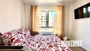 Студия квартира, посуточно, 25м2, 6/22 этаж