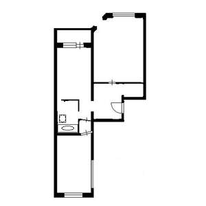 2-к квартира, на длительный срок, 60м2, 14/17 этаж