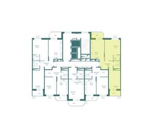 3-к квартира, вторичка, 82м2, 15/20 этаж