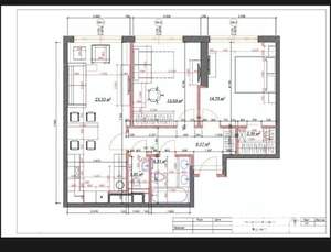 3-к квартира, вторичка, 68м2, 16/24 этаж