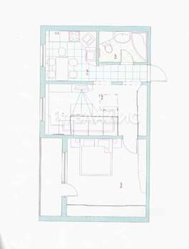 2-к квартира, вторичка, 53м2, 2/9 этаж