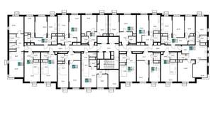 2-к квартира, вторичка, 57м2, 9/25 этаж