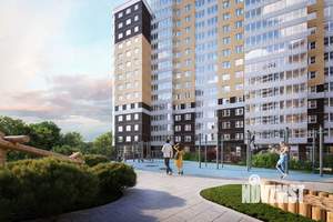 1-к квартира, строящийся дом, 36м2, 15/24 этаж