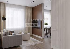3-к квартира, вторичка, 55м2, 22/25 этаж