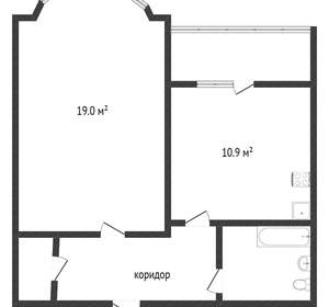 1-к квартира, вторичка, 45м2, 21/24 этаж