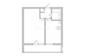 1-к квартира, вторичка, 35м2, 11/16 этаж
