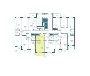 Студия квартира, вторичка, 40м2, 3/24 этаж