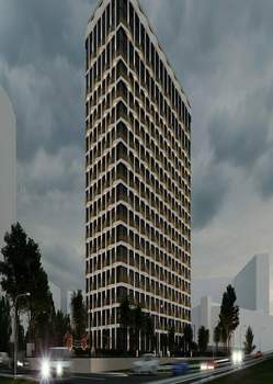 Студия квартира, вторичка, 25м2, 12/16 этаж