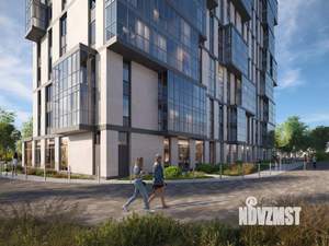 2-к квартира, строящийся дом, 47м2, 13/25 этаж