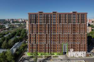 1-к квартира, строящийся дом, 44м2, 2/25 этаж
