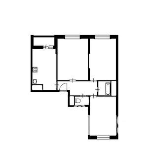 3-к квартира, вторичка, 76м2, 4/26 этаж