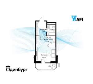 Студия квартира, вторичка, 38м2, 18/20 этаж