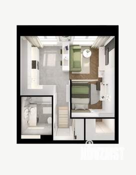 1-к квартира, вторичка, 33м2, 20/22 этаж