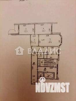 3-к квартира, вторичка, 75м2, 17/17 этаж