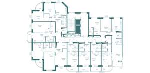 2-к квартира, вторичка, 70м2, 4/16 этаж