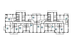 2-к квартира, вторичка, 64м2, 24/25 этаж
