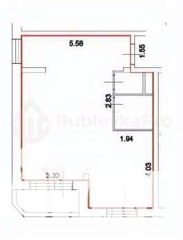 2-к квартира, вторичка, 48м2, 16/25 этаж