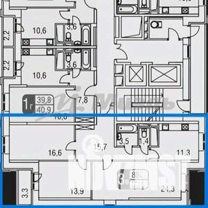 3-к квартира, вторичка, 86м2, 8/25 этаж