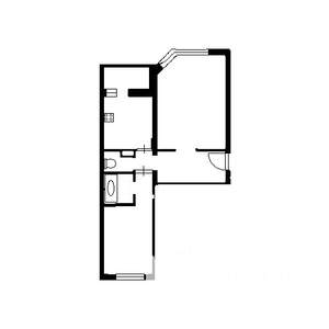 2-к квартира, вторичка, 56м2, 4/22 этаж