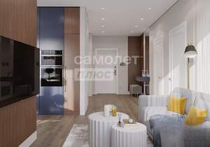 3-к квартира, вторичка, 55м2, 22/25 этаж