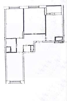 3-к квартира, вторичка, 68м2, 10/25 этаж