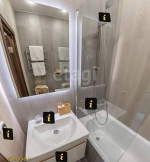 1-к квартира, вторичка, 38м2, 16/24 этаж