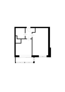 1-к квартира, вторичка, 42м2, 19/27 этаж