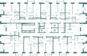 2-к квартира, вторичка, 56м2, 22/24 этаж