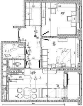 2-к квартира, вторичка, 66м2, 4/24 этаж