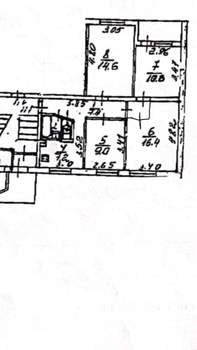 4-к квартира, вторичка, 68м2, 1/9 этаж