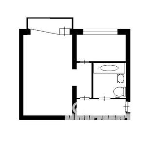 1-к квартира, вторичка, 32м2, 1/9 этаж