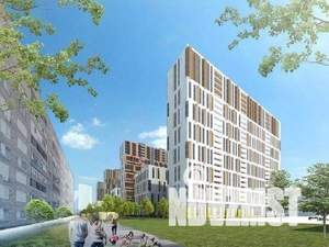 1-к квартира, строящийся дом, 44м2, 2/25 этаж