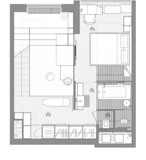 2-к квартира, вторичка, 66м2, 25/25 этаж