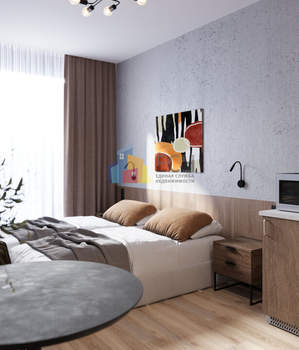 Студия квартира, вторичка, 24м2, 5/16 этаж