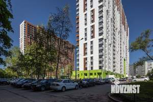 1-к квартира, строящийся дом, 44м2, 2/25 этаж