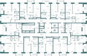 3-к квартира, вторичка, 64м2, 21/24 этаж
