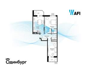 2-к квартира, вторичка, 82м2, 15/24 этаж