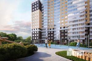 1-к квартира, строящийся дом, 37м2, 9/24 этаж