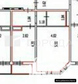 1-к квартира, вторичка, 45м2, 22/22 этаж