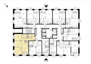 3-к квартира, вторичка, 68м2, 13/17 этаж